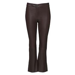 Camdem pants, Lamb napa Stretch, Dk Brown